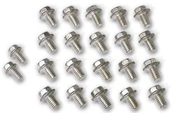 Picture of Moroso 38560 Self Locking Oil Pan Bolts Grade 8 Steel Big Block Chevy Pontiac