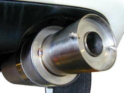 Picture of HKS 3108-RT001 Titanium Racing Muffler Exhaust System