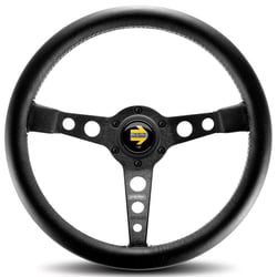 Picture of Momo PRO35BK2B Prototipo 350mm Steering Wheel Black Leather Black Spokes