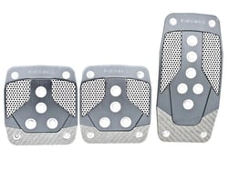 Picture of NRG Innovations PDL-400GM Aluminum Sport Pedal Set with Gun Metal Finish