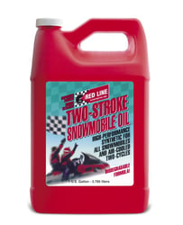 Picture of Red Line Oil 41005 2-Stroke Snowmobile Oil - 1 Gallon