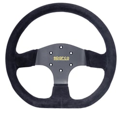 Picture of Sparco 015R353PSN R353 Competition Steering Wheel 330mm Flat Bottom Suede