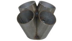 Picture of Vibrant 2451 4-into-1 Turbo Manifold Merge Collector T3/T3-T4 Flange