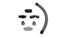 Picture of Vibrant 10280 Universal Oil Drain Kit for T3/T4 Turbos 12 Inch