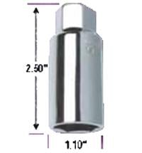 Picture of Gorilla Automotive 34-1316L Adapter Socket 3/4" to 13/16" Long Triple Chrome