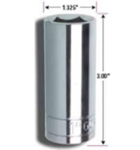 Picture of Gorilla Automotive 100SKT Thin Wall Lug Nut Socket 1 Inch 6-Point 1/2 Inch Drive