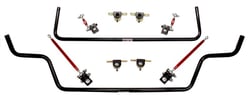 Picture of QA1 52815 Sway Bar Kit Front & Rear Chromoly Steel Black Powdercoat