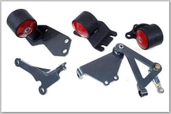 Picture of Innovative Mounts 49150-60A C2H Conversion Steel Motor Mount Kit with 60A Bushings