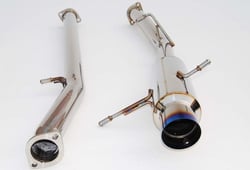 Picture of Invidia HS02SW1GRT N1 Cat-Back Exhaust System Single Titanium Tip
