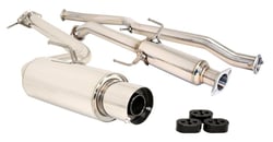 Picture of Megan Racing MR-CBS-STC11-DS-SS Drift Spec Cat-Back Exhaust System Stainless Steel