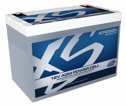 Picture of XS Power XP2500 12V AGM Supplemental Battery BCI Group 27 2500A 100Ah