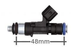 Picture of DeatschWerks 17U-00-0095-6 Fuel Injectors Set of 6 Bosch EV14 48mm Universal
