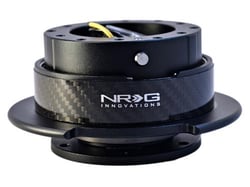 Picture of NRG Innovations SRK-250CF Quick Release Steering Wheel Kit Gen 2.5 Carbon Fiber