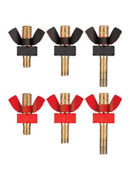 Picture of Shuriken SK-WN35-100 Battery Wing Nut Terminal Sets Positive and Negative 3 Pairs