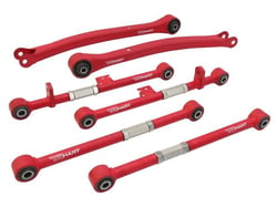 Picture of Truhart TH-S102 Adjustable Rear Lateral Arms Red - Subaru Impreza