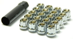 Picture of Wheelmate Products 31885C Muteki Open-End Lug Nuts 20-Piece Set with Key