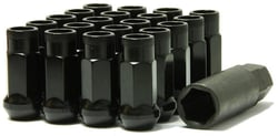 Picture of Wheelmate Products 32906B Muteki SR48 Open End Lug Nuts Set of 20 with Key