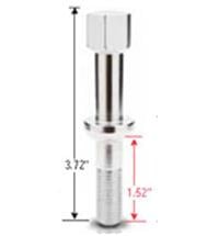 Picture of Gorilla Automotive 18025 Ball Seat Lug Bolt 12mm x 1.50 Chrome 39mm Thread