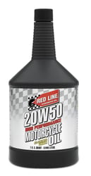 Picture of Red Line Oil 42504 20W-50 Motorcycle Oil - 1 Quart