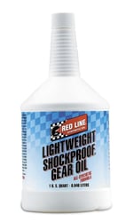 Picture of Red Line Oil 58404 Lightweight Shockproof Gear Oil - 1 Quart