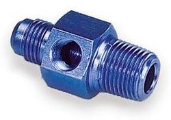 Picture of Moroso 65315 Fuel Pressure Gauge Fitting 3/8 NPT to -6AN Male