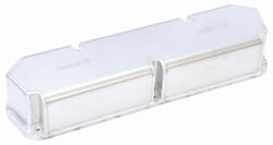 Picture of Moroso 68310 Fabricated Aluminum Valve Covers - Billet Rail Design