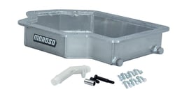 Picture of Moroso 42020 Aluminum Transmission Pan with Magnetic Drain Plugs
