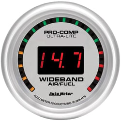 Picture of AutoMeter 4479 Ultra-Lite Wideband Air/Fuel Ratio Gauge 2-5/8" 8:1-18:1 AFR