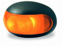 Picture of Hella 959660207 DuraLED Oval Side Marker Lamp Amber LED SAE Approved