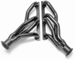 Picture of Hedman Hedders 68600 Painted Shorty Exhaust Headers - Small Block Chevy