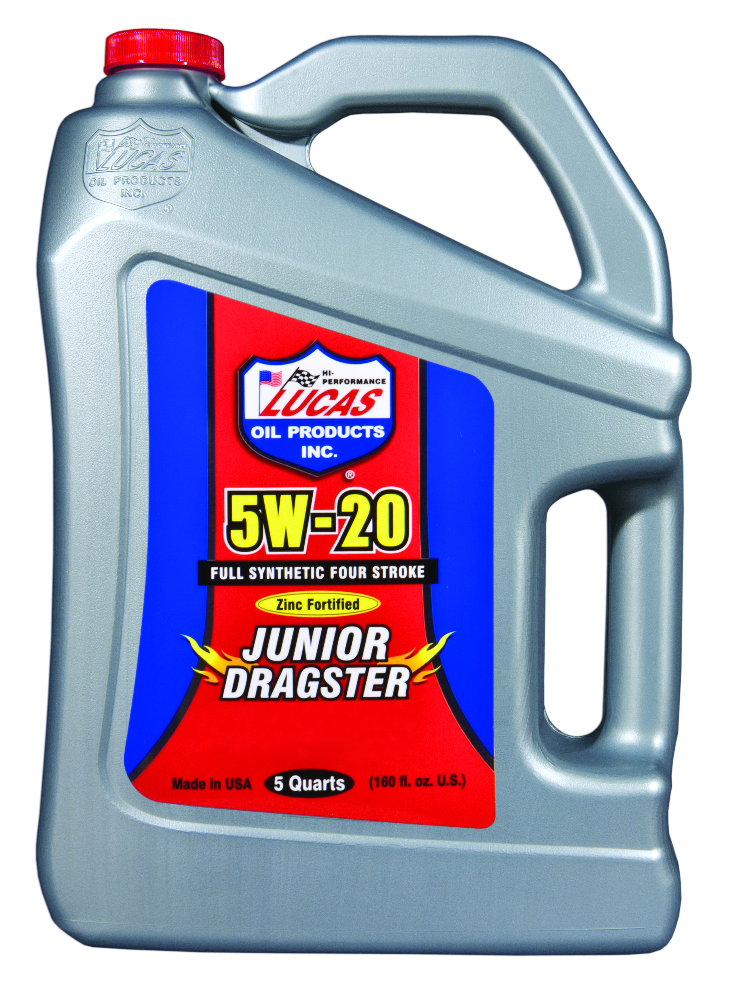 Jr1 Racing Oil Lucas Oil 10471 SAE 5W-20 Synthetic Junior Dragster Racing Oil ...