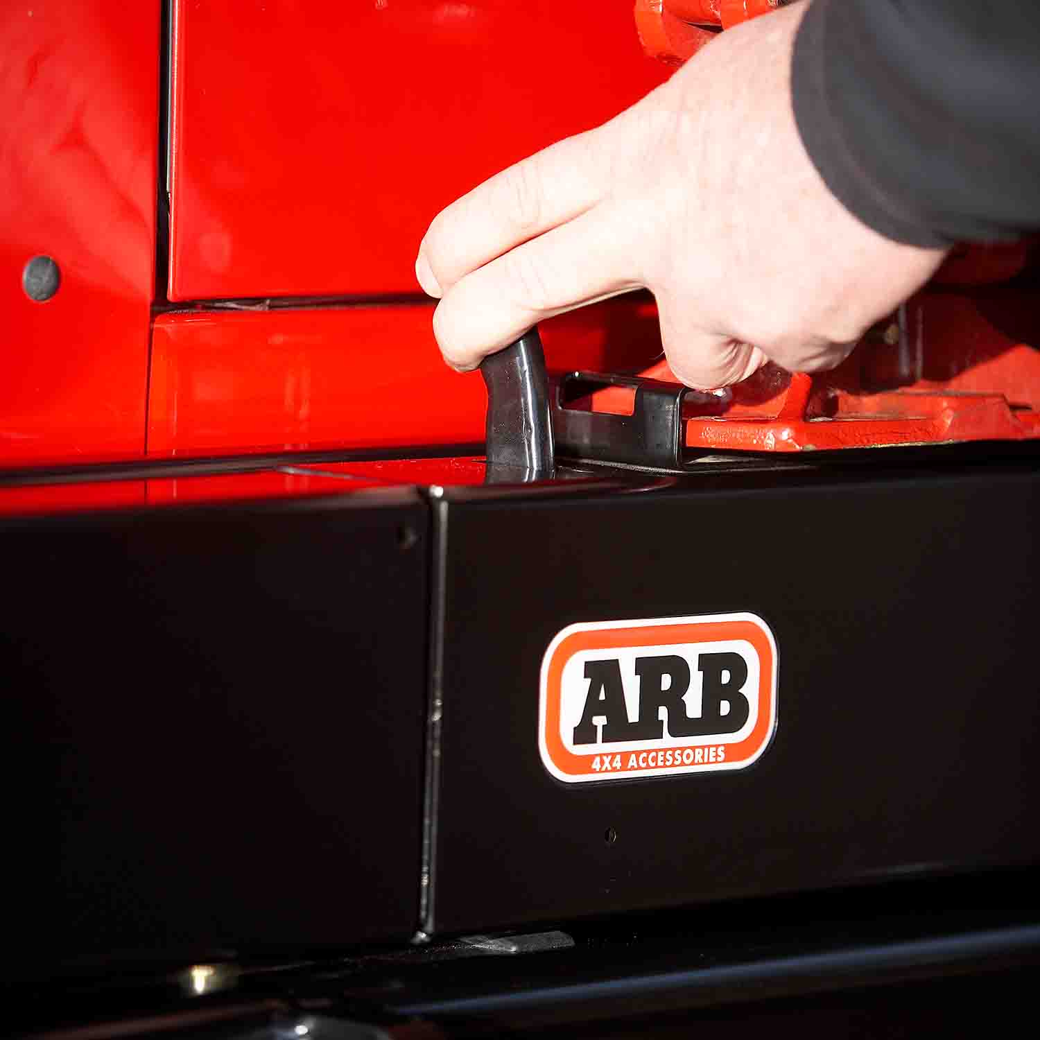 ARB 5650010 Modular Rear Bumper with Customizable Tire Carrier System ...