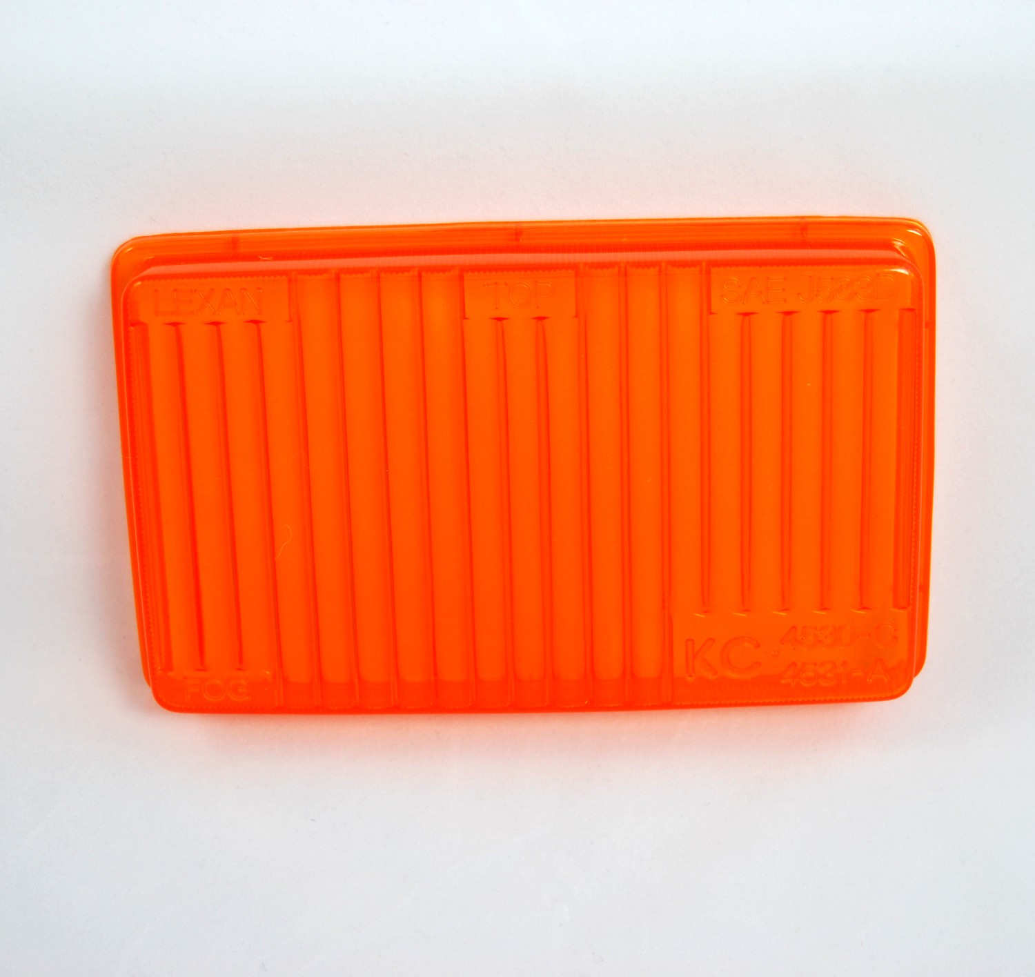 Rectangular Kc Lights KC HiLiTES 4531 Fog Light Amber Lens 5x7 in. Rectangular | THMotorsports